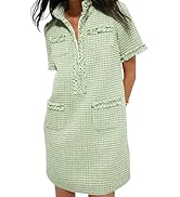 ワンピース JOSEMOON CLASSIC TWEED MINI DRESS JOSEMOON CLASSIC TWEED MINI DRESS 36 グレー - メルカリ