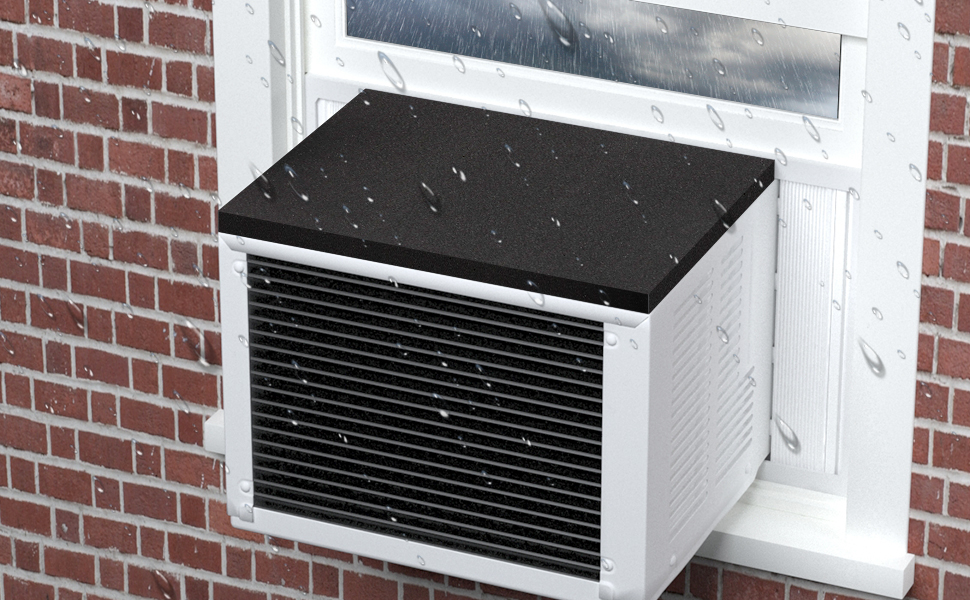 BJADES Window Air Conditioner Drip Cushion,AC Rain Cover