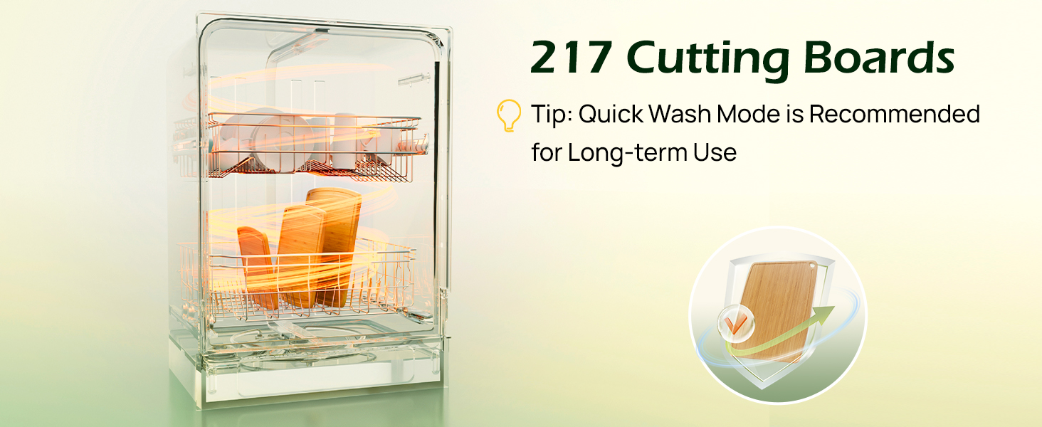 quick wash mode is recommend