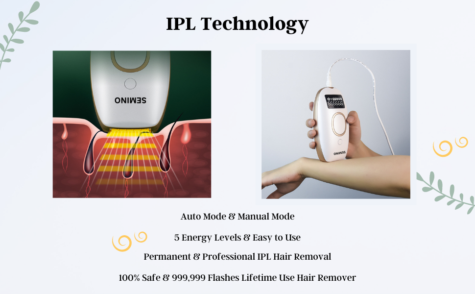 SEMINO SPLASH IPL Hair Removal