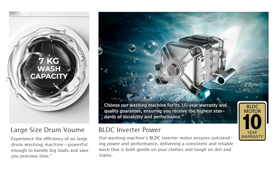 غسالة تحميل أمامي EGWM850