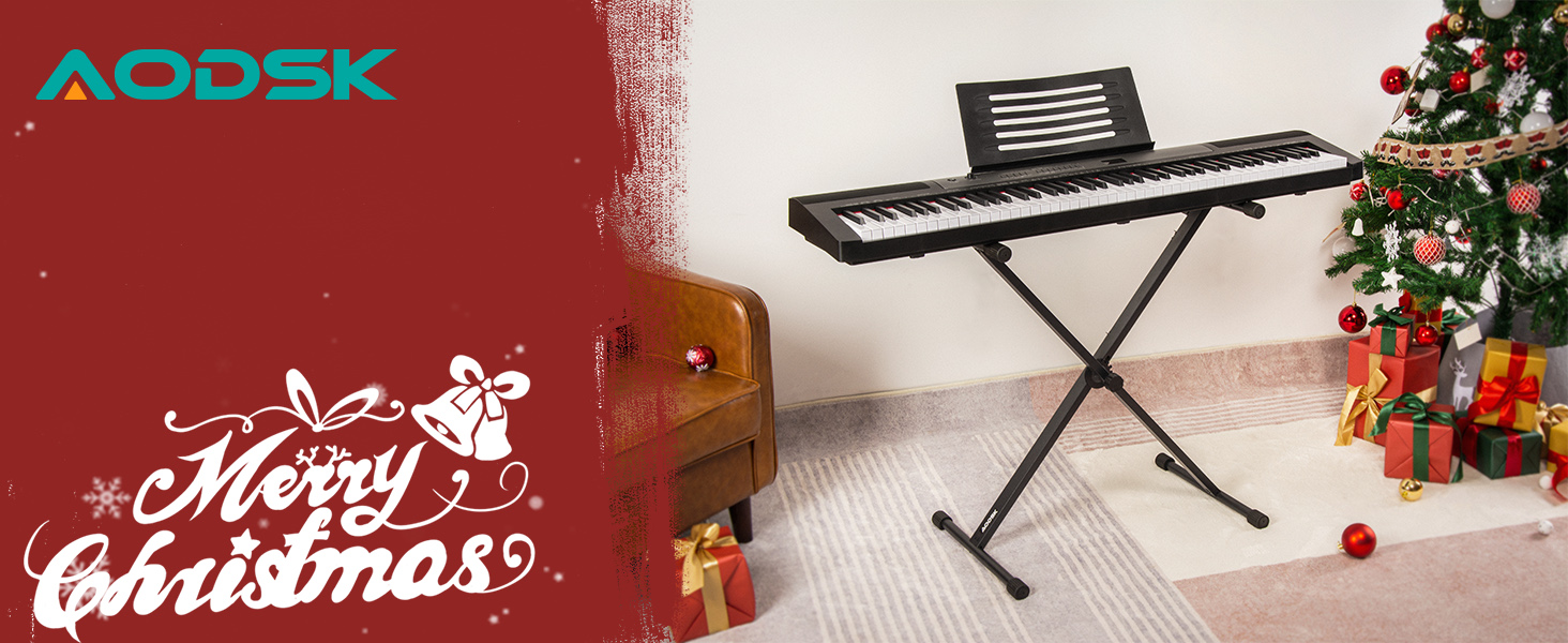 RockJam Xfinity Heavy-Duty Piano Keyboard Stand