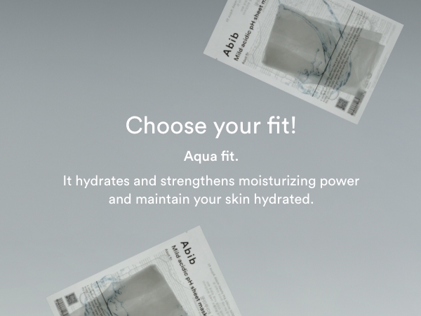 Amazon.com : Abib Mild Acidic pH Sheet Mask Aqua Fit 10