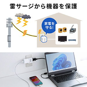 ペにさん専用　3口 Amazon.co.jp: サンワダイレクト 電源タップ 3個口 2P 雷ガード