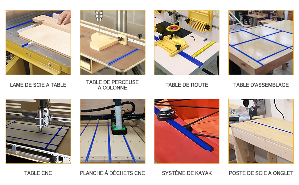 2 Stück 400mm 30 Typ T Track T Slot Aluminiumlegierung TSchiene