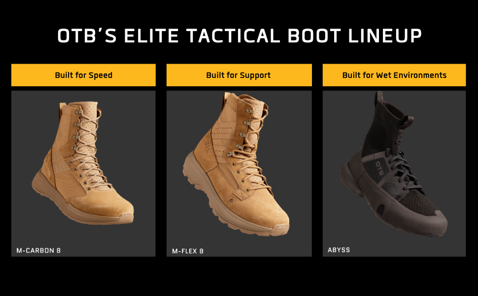 OTB Boots Military boots tactical boots combat boots performance military boots