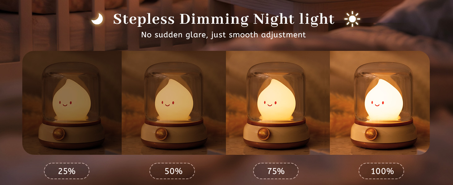 Stepless Dimming Night light
