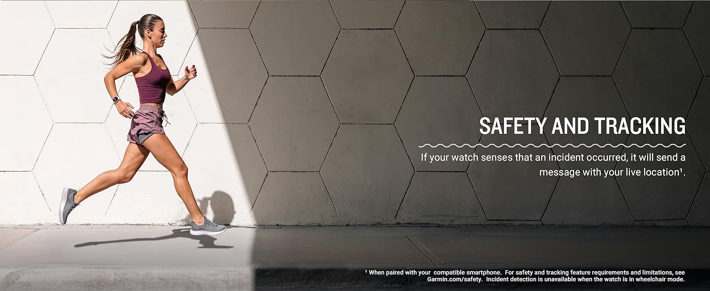 Vivoactive 6 - Safety and Tracking