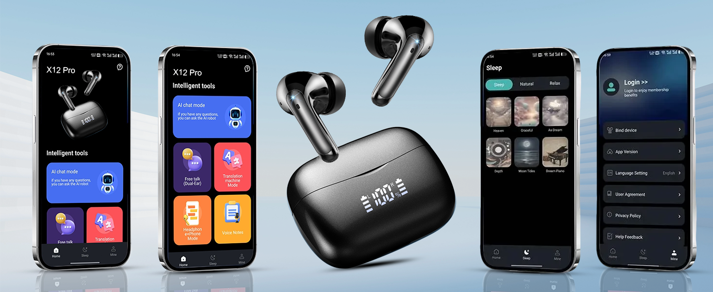 AI Translation Earbuds Real Time