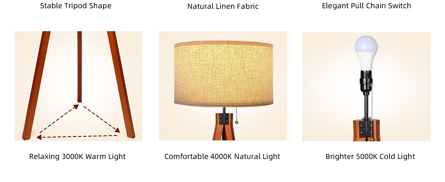 bright floor lamps for living room