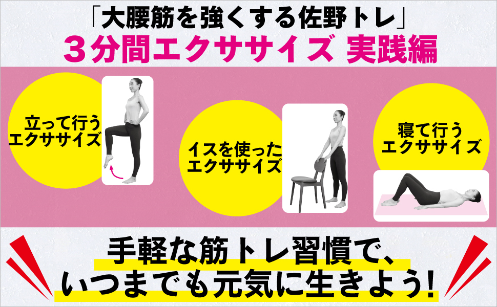 中高年のための大腰筋3分間体操 体力年齢が10歳若返る! Amazon.co.jp: 大腰筋3分間体操 ― 体力年齢が10歳若返る! : 石津