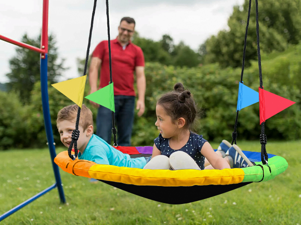 kids saucer swing