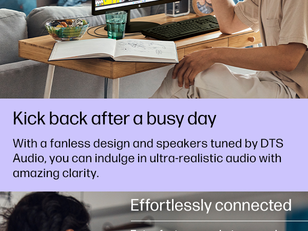 full hd fhd ips touch touchscreen display audio b&o dual speakers music listen watch tv