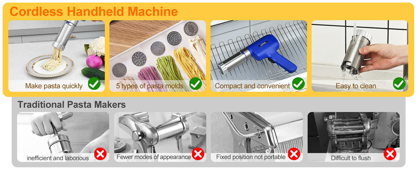 Cordless Noodle Press Machine
