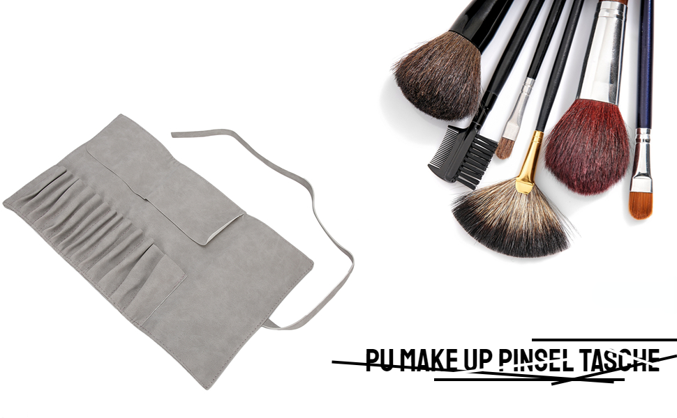 PU Make up Pinsel Tasche