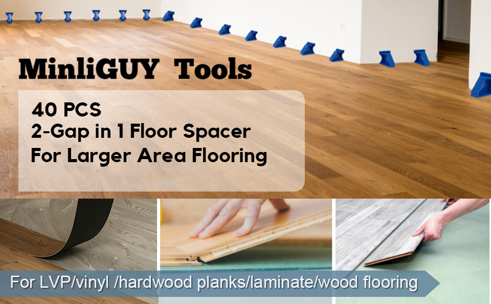 Live Clouds 40PCS Flooring Spacers Laminate Flooring Installation Kit