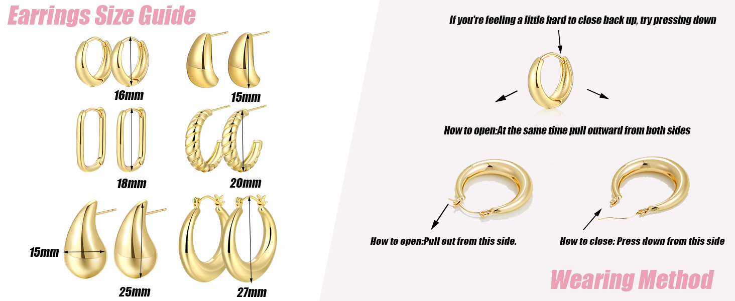 Size Guide & Wearing Method