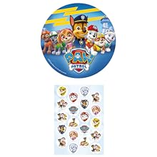 Paw Patrol cake topper set cake topper Chase Skye Marshall picture cake decoration