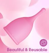 Reusable Menstrual Cups - Super Soft, Comfortable and Flexible Period Cup