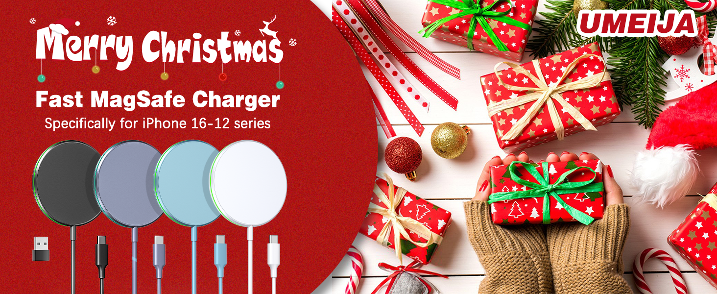 2 Pack Magnetic Wireless Charger