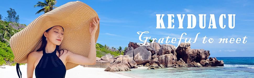 oversized beach hat