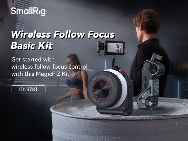 SmallRig MagicFIZ 3781 + シームレスギアリングセット Review: SmallRig MagicFIZ Wireless Follow Focus Basic Kit