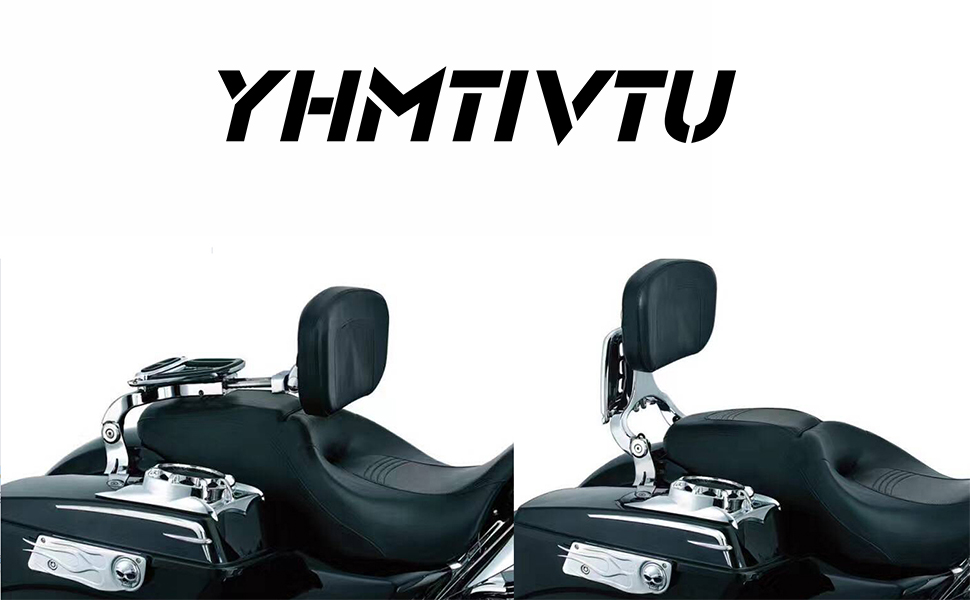 YHMTIVTU オートバイ　背もたれ　ハーレー用 YHMTIVTU オートバイ背もたれハーレー用