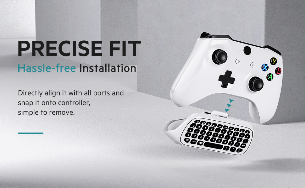Keyboard for Xbox Series X/S/Xbox One/S Controller 47 Keys Mini