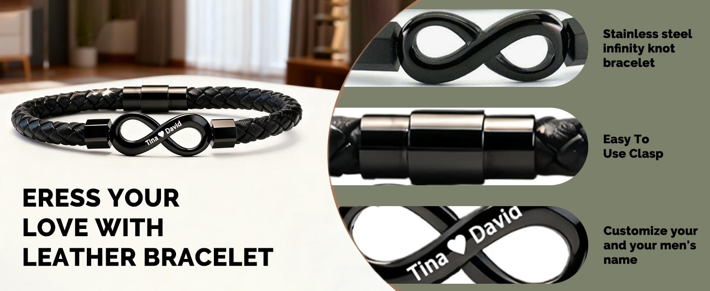 to my man infinity bracelet