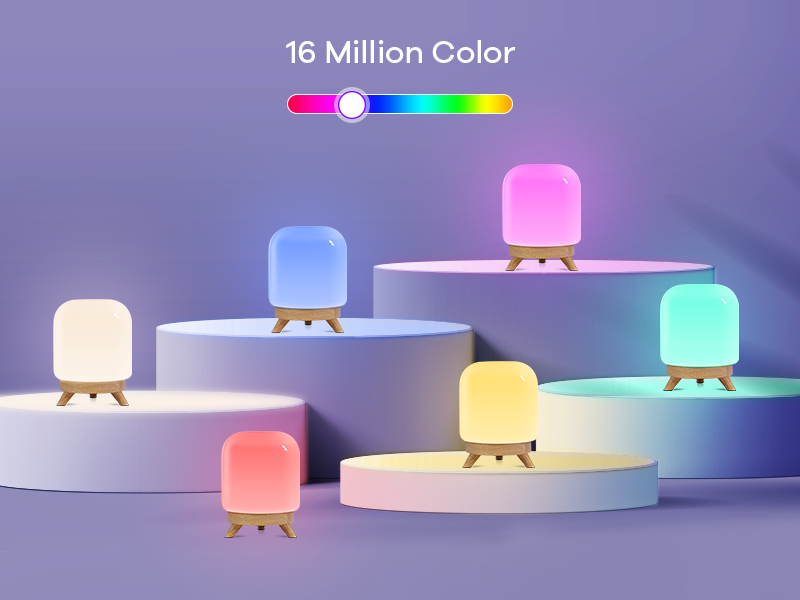smart led table lamp
