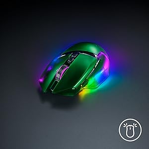 Razer レイザー Basilisk V3 Pro 35K Phantom Wireless Ergonomic RGB Gaming Mouse - Razer Basilisk V3 Pro