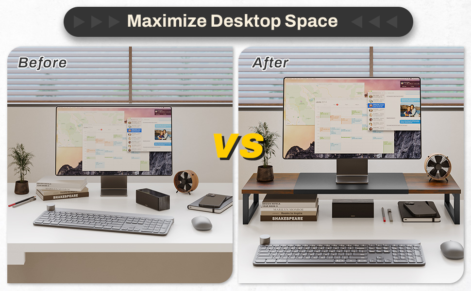 adjustable monitor stand