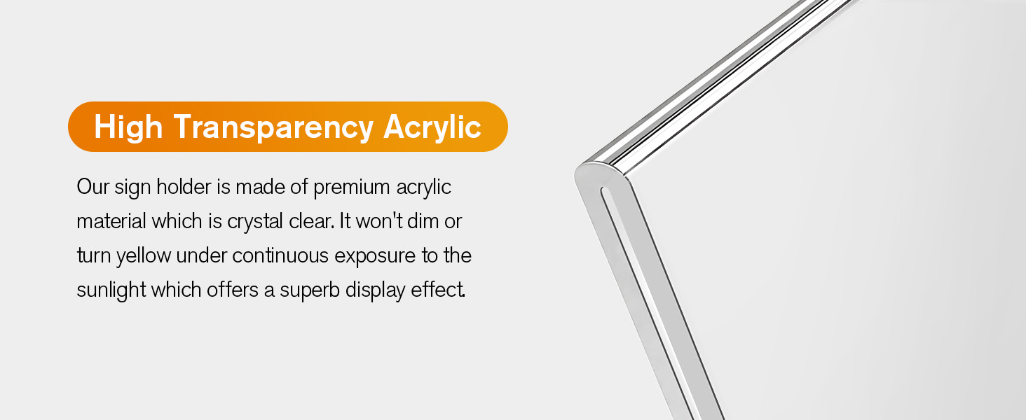 Premium Acrylic Frame