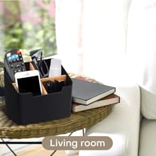 black living room holder