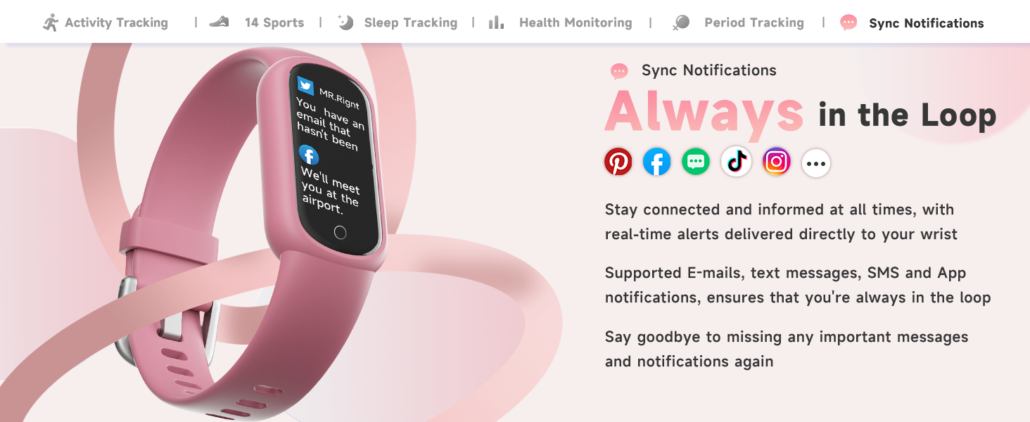 TOOBUR Fitness Tracker Watch with Heart Rate/Blood Oxygen/Sleep Tracker