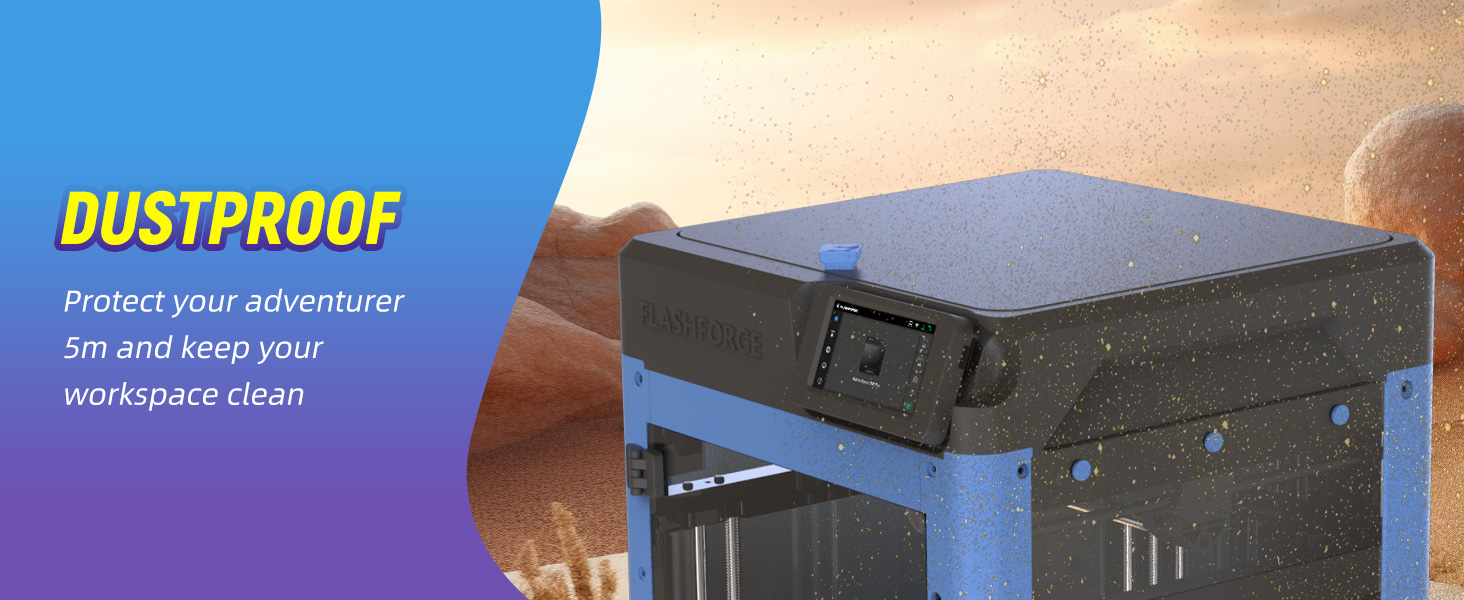 Official FLASHFORGE AD5M 3D Printer Enclosure 3MM PC Kit, Adventurer 5M DIY Enclosure Kit, Constant Temperature and Dustproof, Design for Adventurer 5M 14 FLASHFORGE 3d printer accessories flashforge 5m