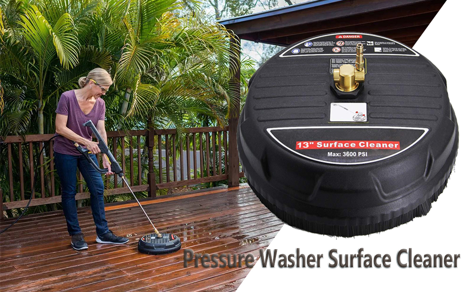 Selkie Pressure Washer Surface Cleaner 13" Pressure