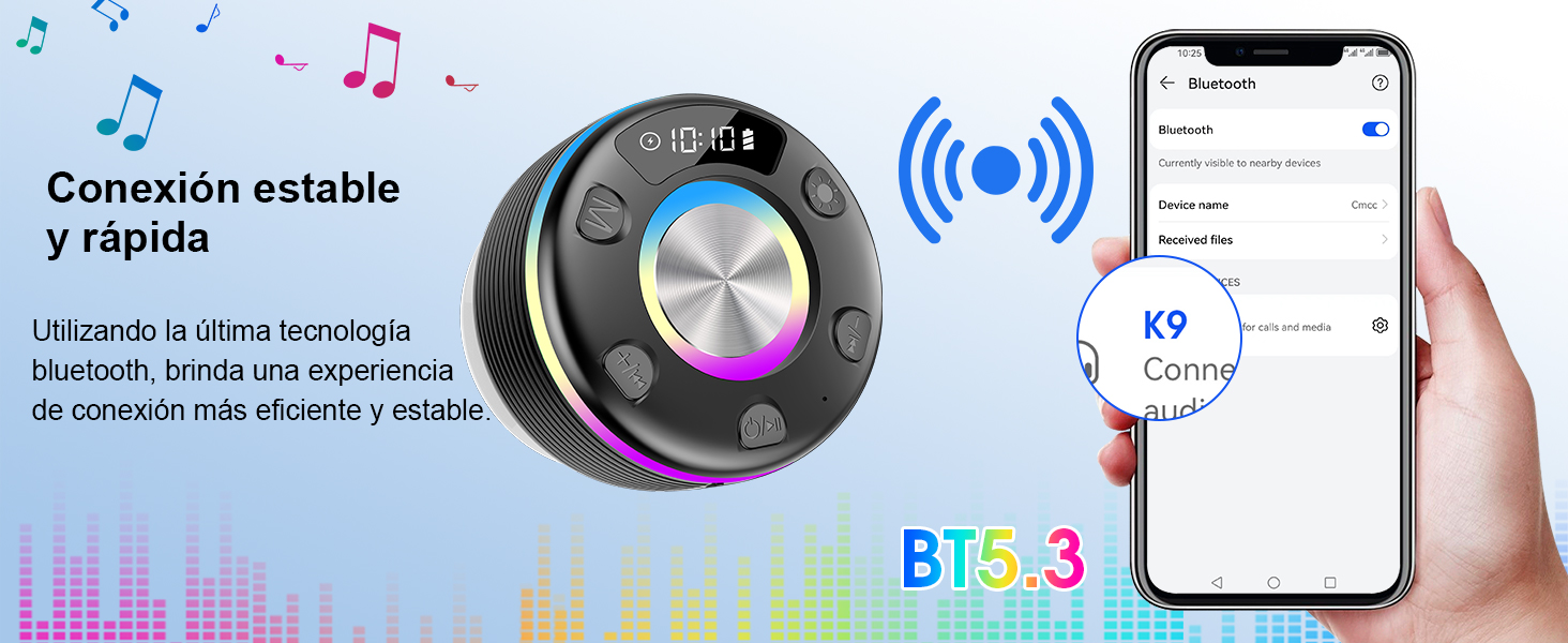 altavoz bluetooth potente altavoces inalambrico portatil exterior speaker ducha