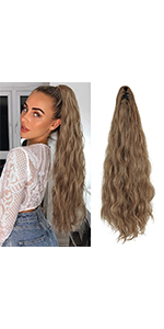 Mini Jaw Clip Ponytail Hairpiece