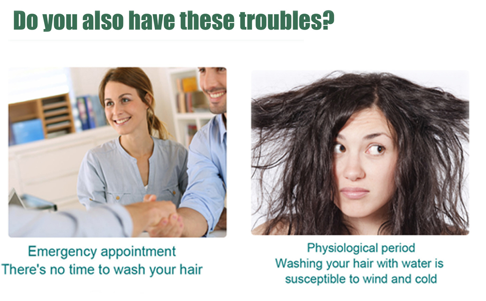 Leave-in Dry Hair Spray Fluffy Hair Lazy Oil Control