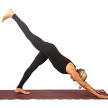 Three-legged downward dog
