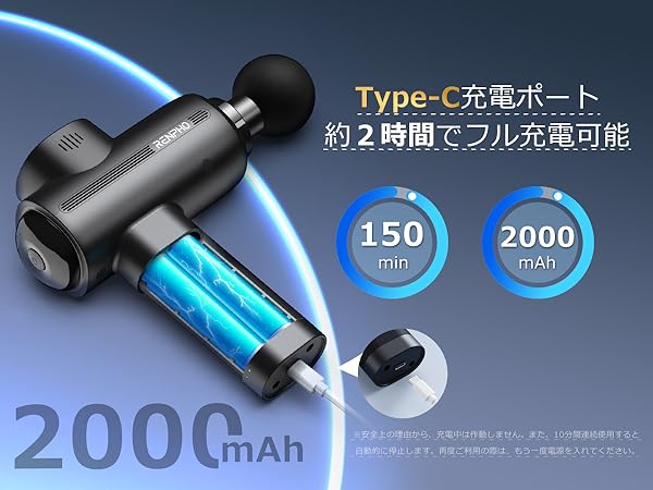 Amazon | 筋膜リリースガン RENPHO レンフォ ハンディガン