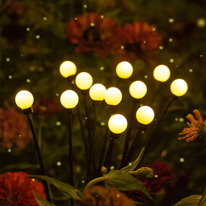 solar firefly lights outdoor waterproof   7600