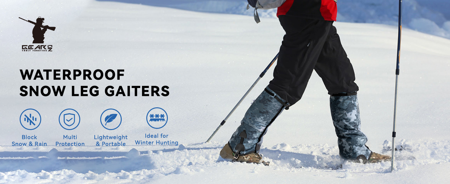 Hunting &amp; Hiking gaiters