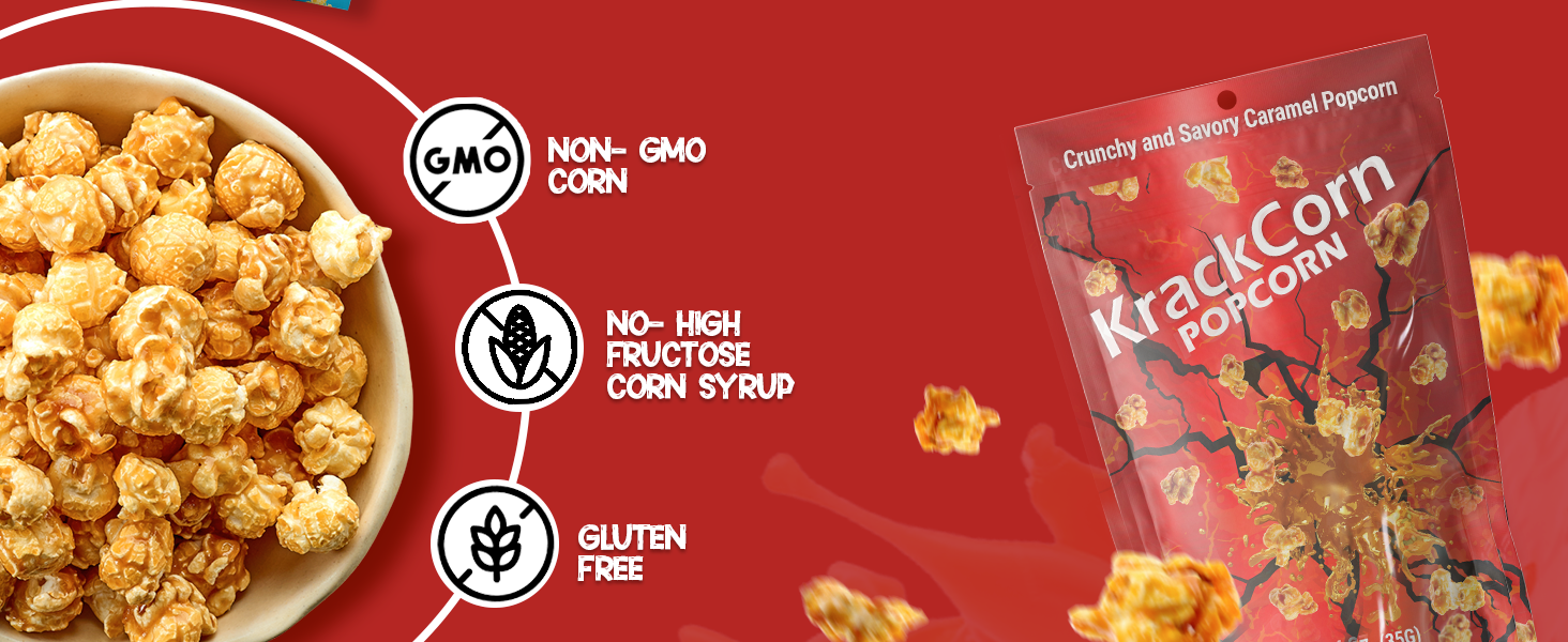 snacks chips popcorn caramel cheese snacks crunchy variety pack gourmet food spicy sweet jalapeno