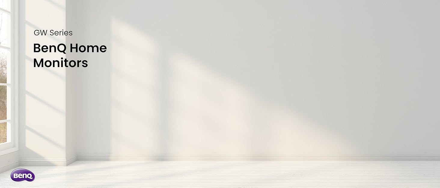 BenQ GW Series Monitor - Slim Bezel, Full HD, Eye-Care Technology