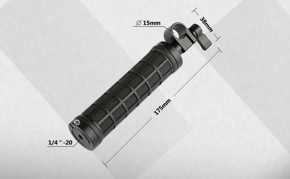 camvate ArriスタイルロゼットHandgrips for 15?mmロッドクランプRailblock DSLRハンドルショルダーリグ(レザーグリップ) n5ksbvb Amazon | NICEYRIG ロゼットハンドルグリップ（2本セット） ＋