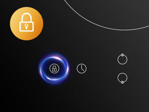 GASLAND Chef CH30BF 30cm Built-in Ceramic Hob, 2 Zones Electric Cooktop Sensor Touch Controls Timer Child Lock, 3kW 12 Ceramic Hob