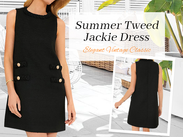 ワンピース JOSE MOON / CLASSIC TWEED MINI DRESS JOSE MOON CLASSIC TWEED MINI DRESS