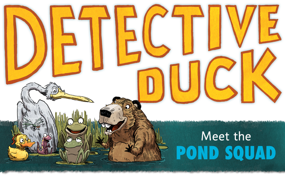 Detective Duck meet the pond squad